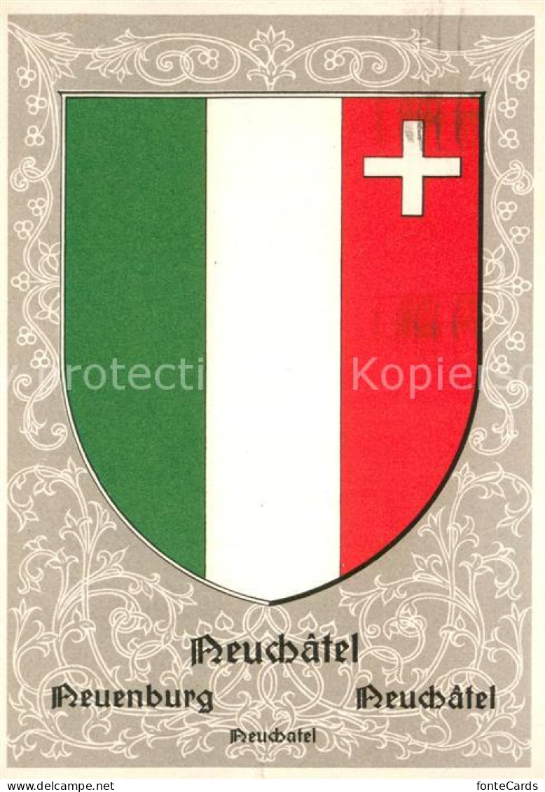 13738666 Neuchatel NE Stadtwappen Neuchatel NE - Otros & Sin Clasificación