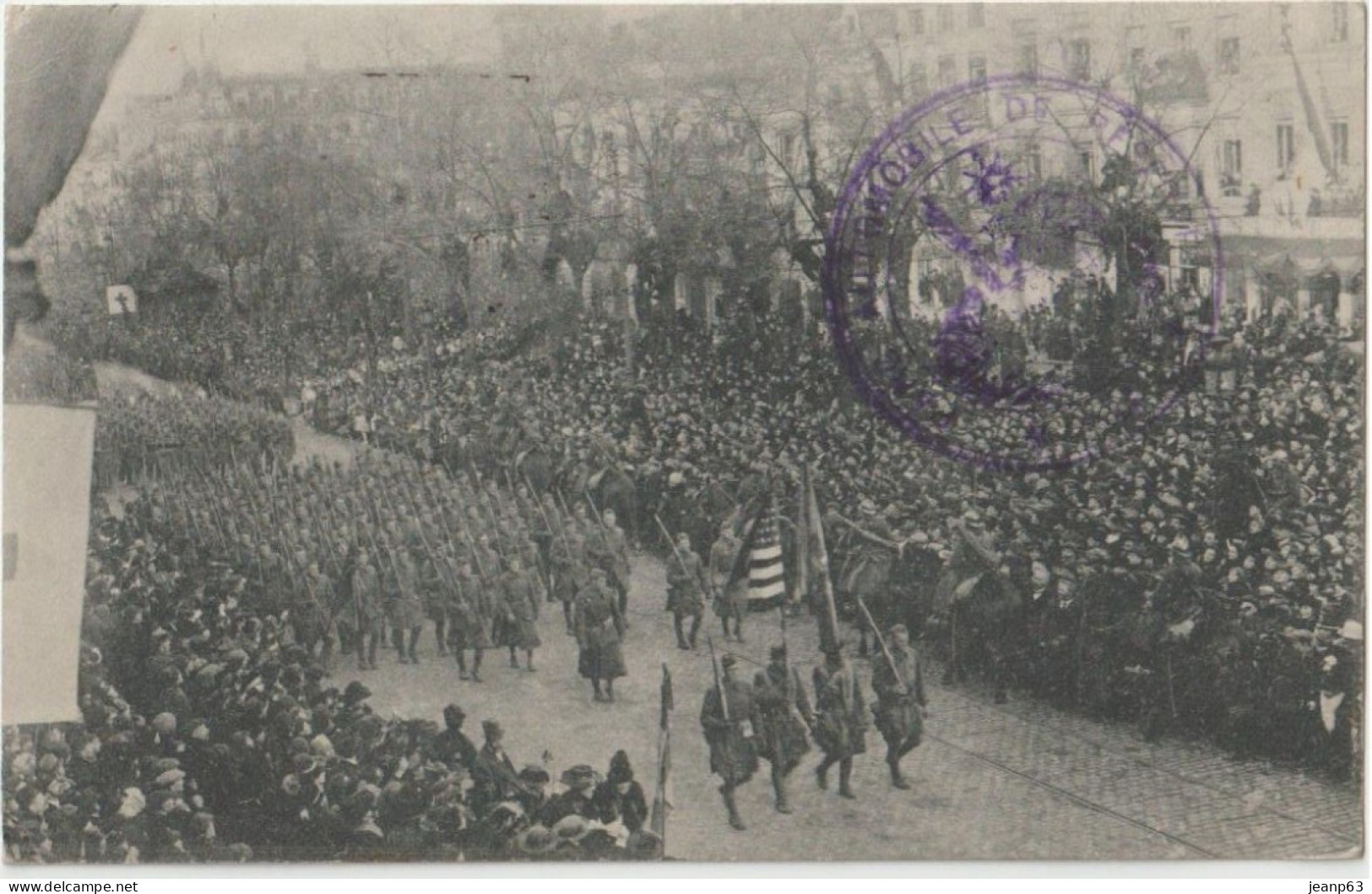 BRUXELLES, Le 22 Novembre 1918 Entée Du Roi Et Des Troupes Alliées... - Fiestas, Celebraciones