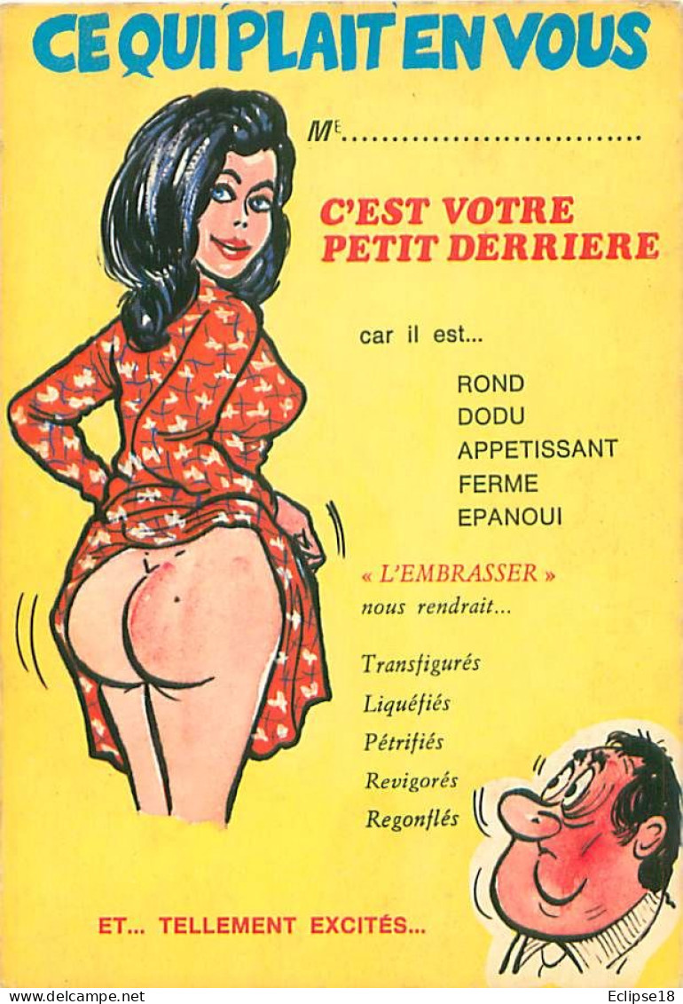 Humour Alexandre - Ce Qui Plait En Vous - Femme Nue   Y 229 - Humour