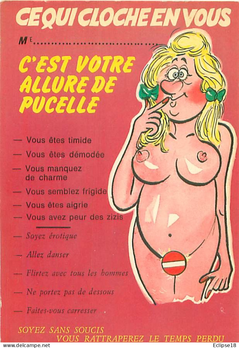 Humour Alexandre - Ce Qui Cloche En Vous- Femme Nue       Y 231 - Humour