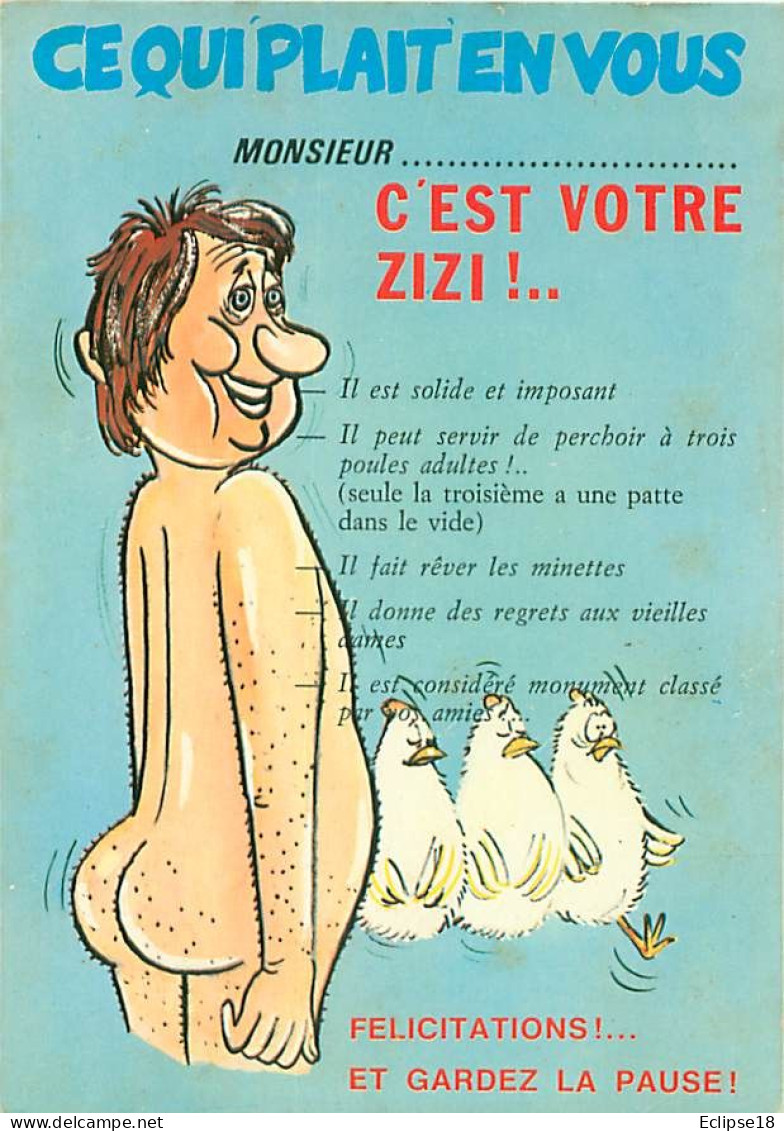 Humour Alexandre - Ce Qui Plait En Vous - Poule       Y 232 - Humour