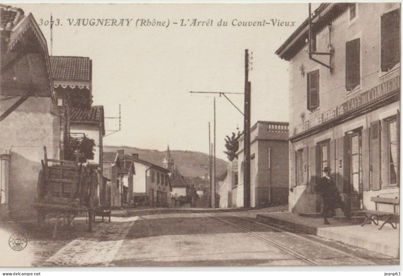 3073. VAUGNERAY - L'Arrêt Du Couvent-Vieux - Autres & Non Classés