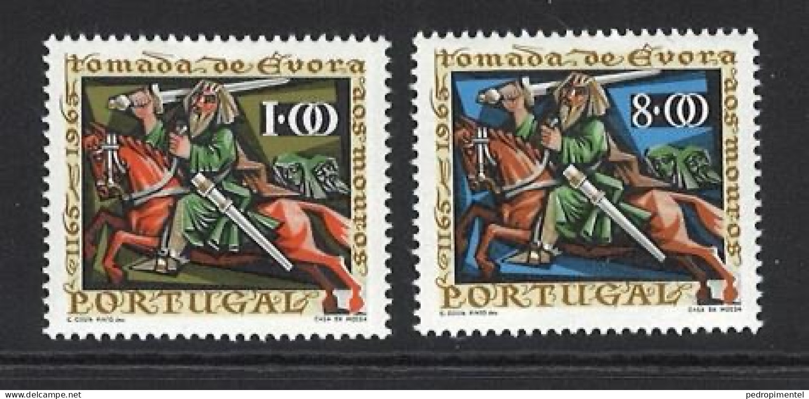Portugal Stamps 1966 "Conquest Of Evora" Condition MHH #977-978 - Nuevos
