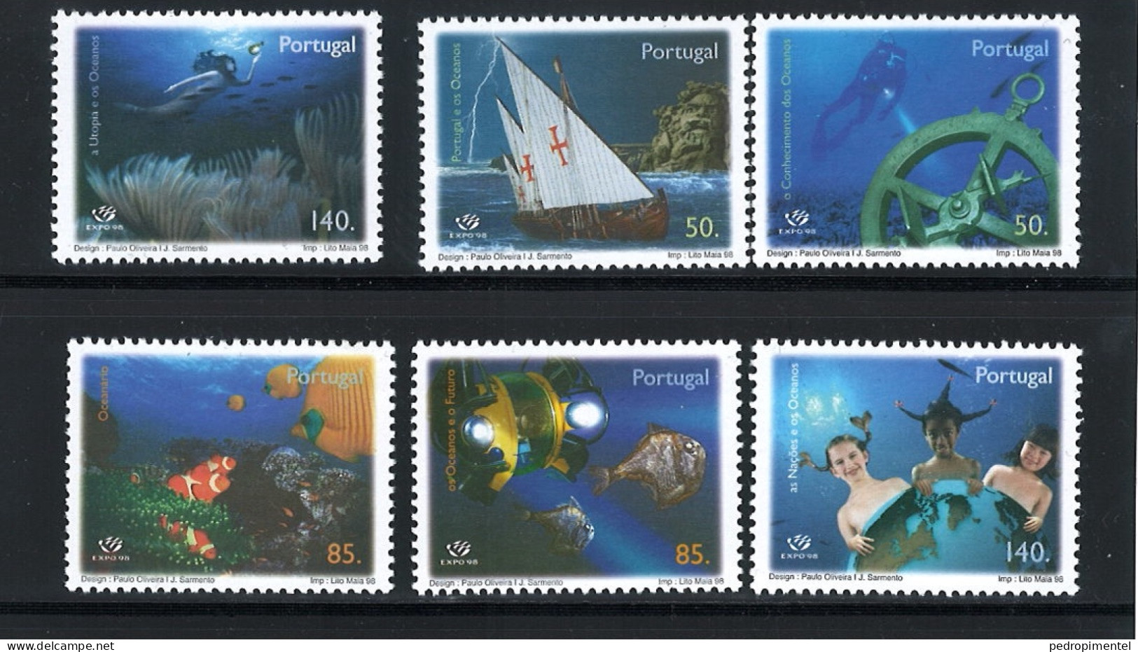 Portugal Stamps 1998 "Expo 98" Condition Oceans MHH #2489-2494 - Nuevos