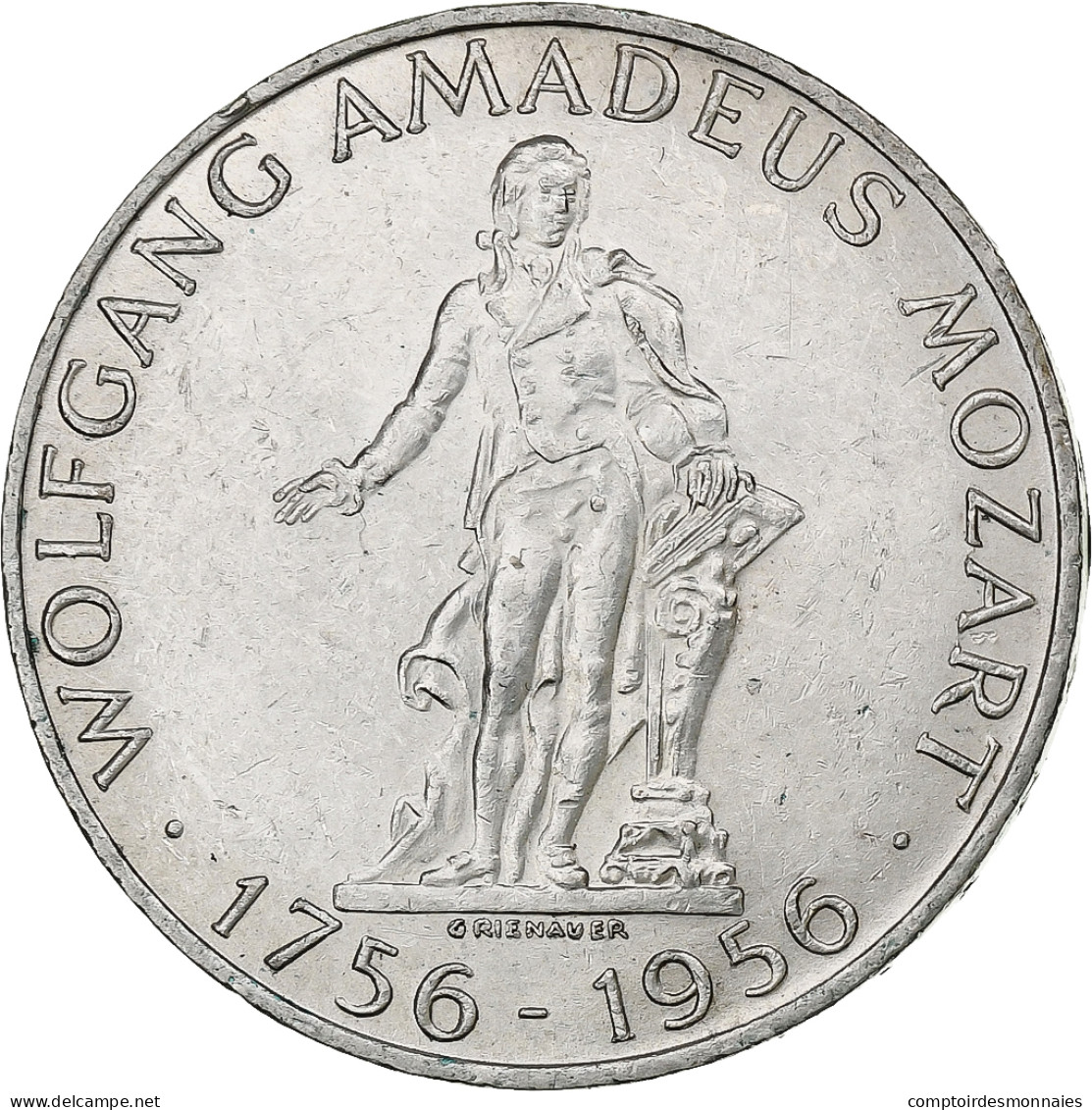 Autriche, 25 Schilling, 1956, Argent, TTB+, KM:2881 - Oesterreich