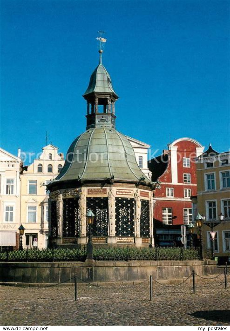 73246920 Wismar Mecklenburg Marktplatz Wasserkunst  Wismar Mecklenburg - Wismar