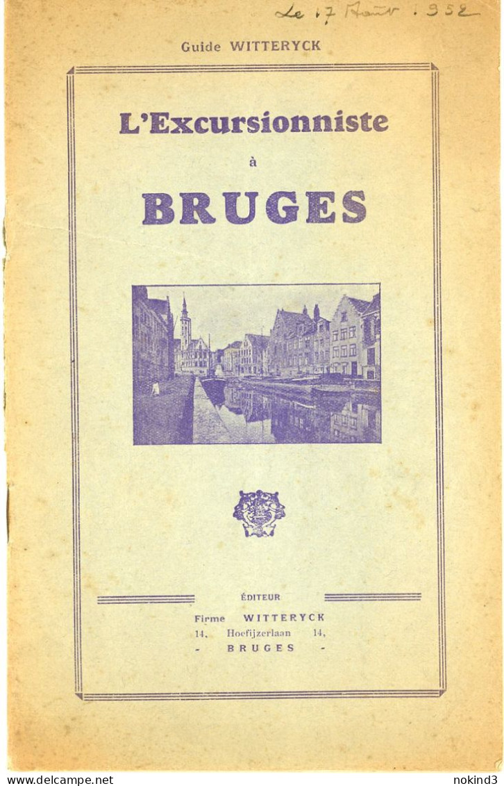 L'excursionniste à Bruges - Histoire