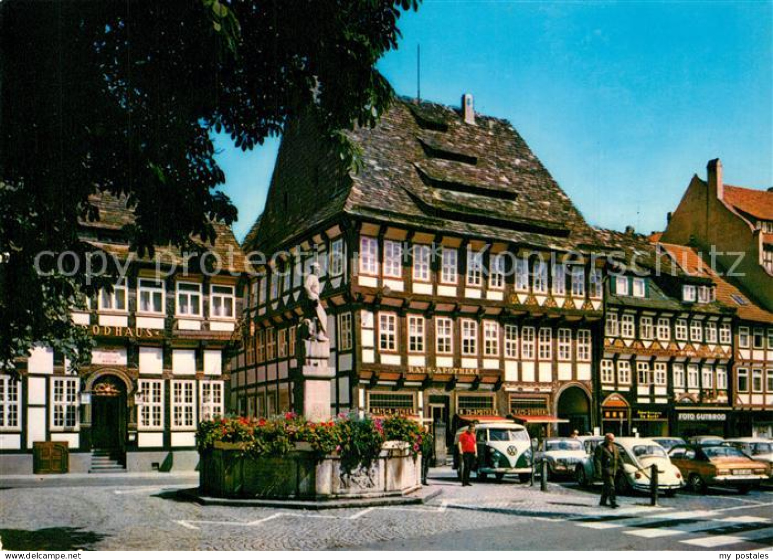 73246897 Einbeck Niedersachsen Markt Fachwerk Brunnen Einbeck Niedersachsen - Einbeck