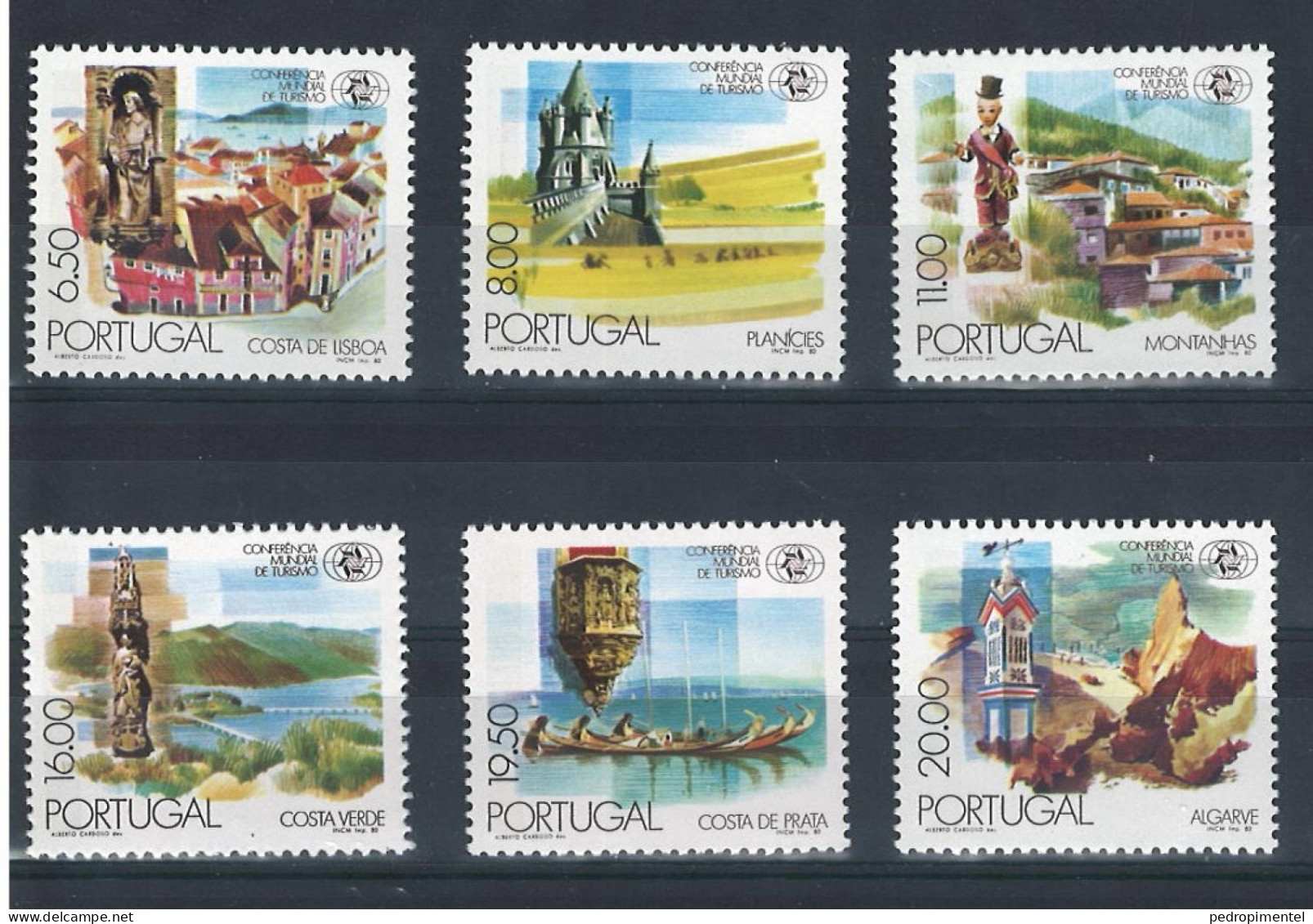 Portugal Stamps 1980 "Tourism International Conference " Condition MNH #1474-1479 - Neufs