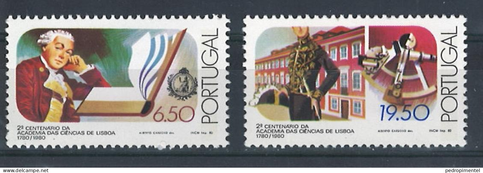 Portugal Stamps 1980 "Academy Of Sciences " Condition MNH #1498-1499 - Unused Stamps