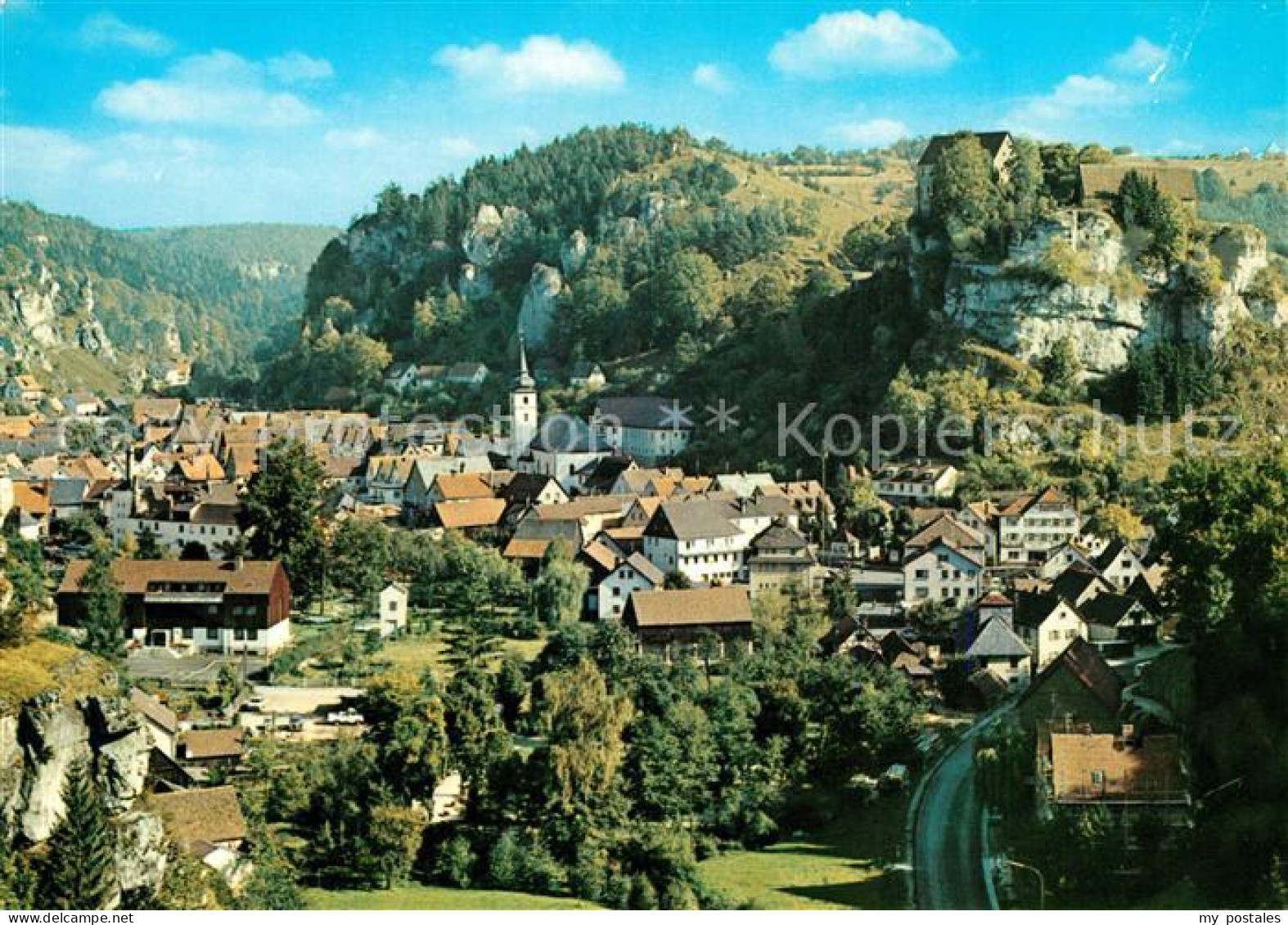 73246608 Pottenstein Oberfranken Panorama Pottenstein Oberfranken - Pottenstein