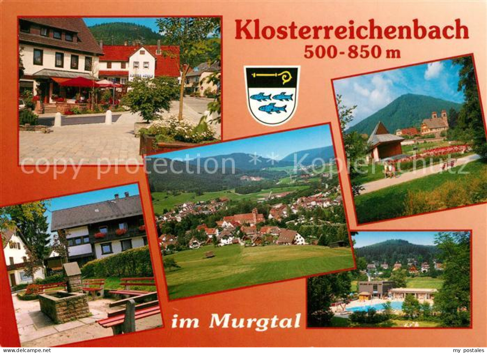 73246523 Klosterreichenbach Teilansichten Luftkurort Im Schwarzwald Freibad Klos - Baiersbronn