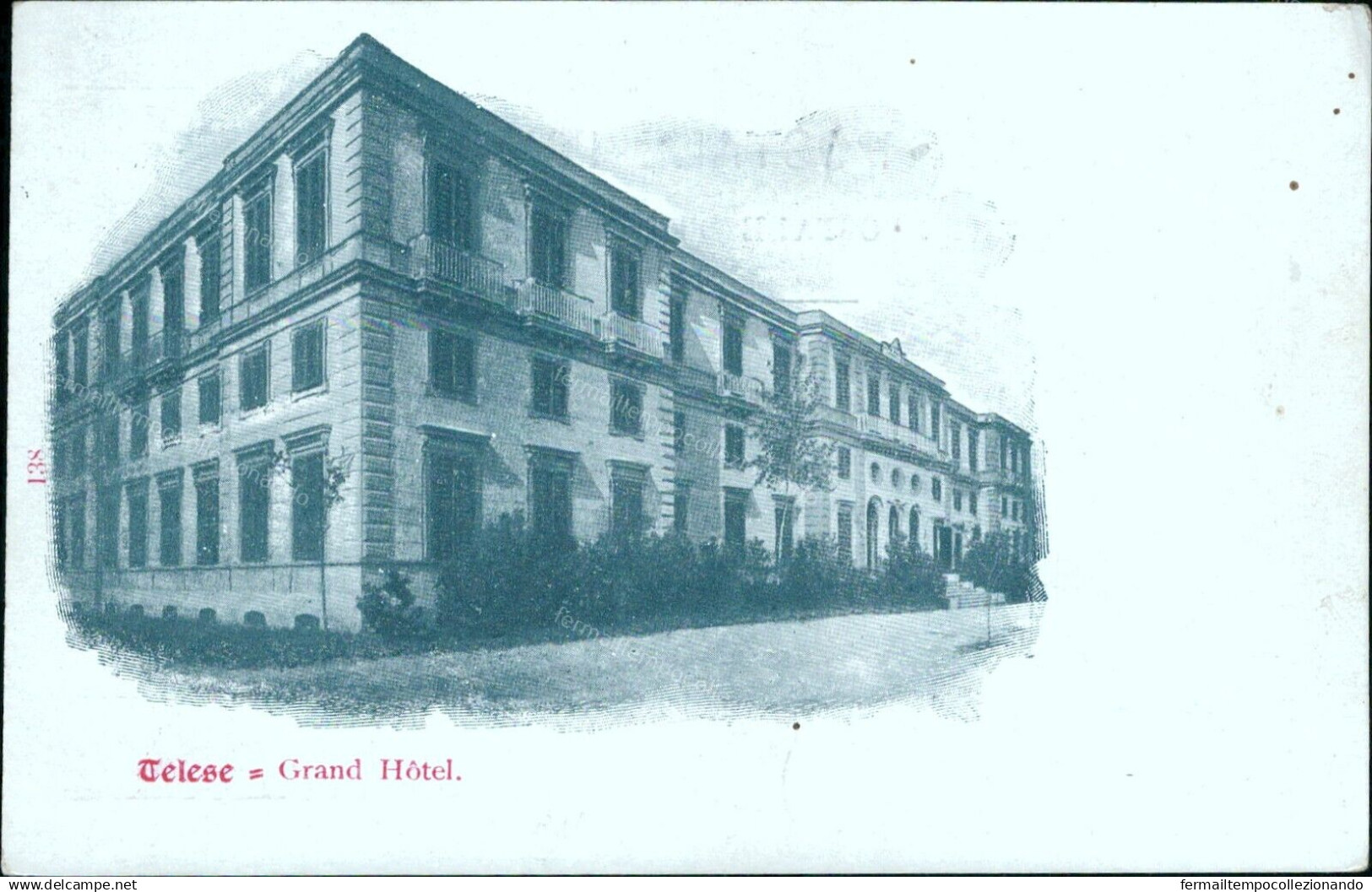 V765 Cartolina Telese Grand Hotel  Provincia Di Benevento - Benevento