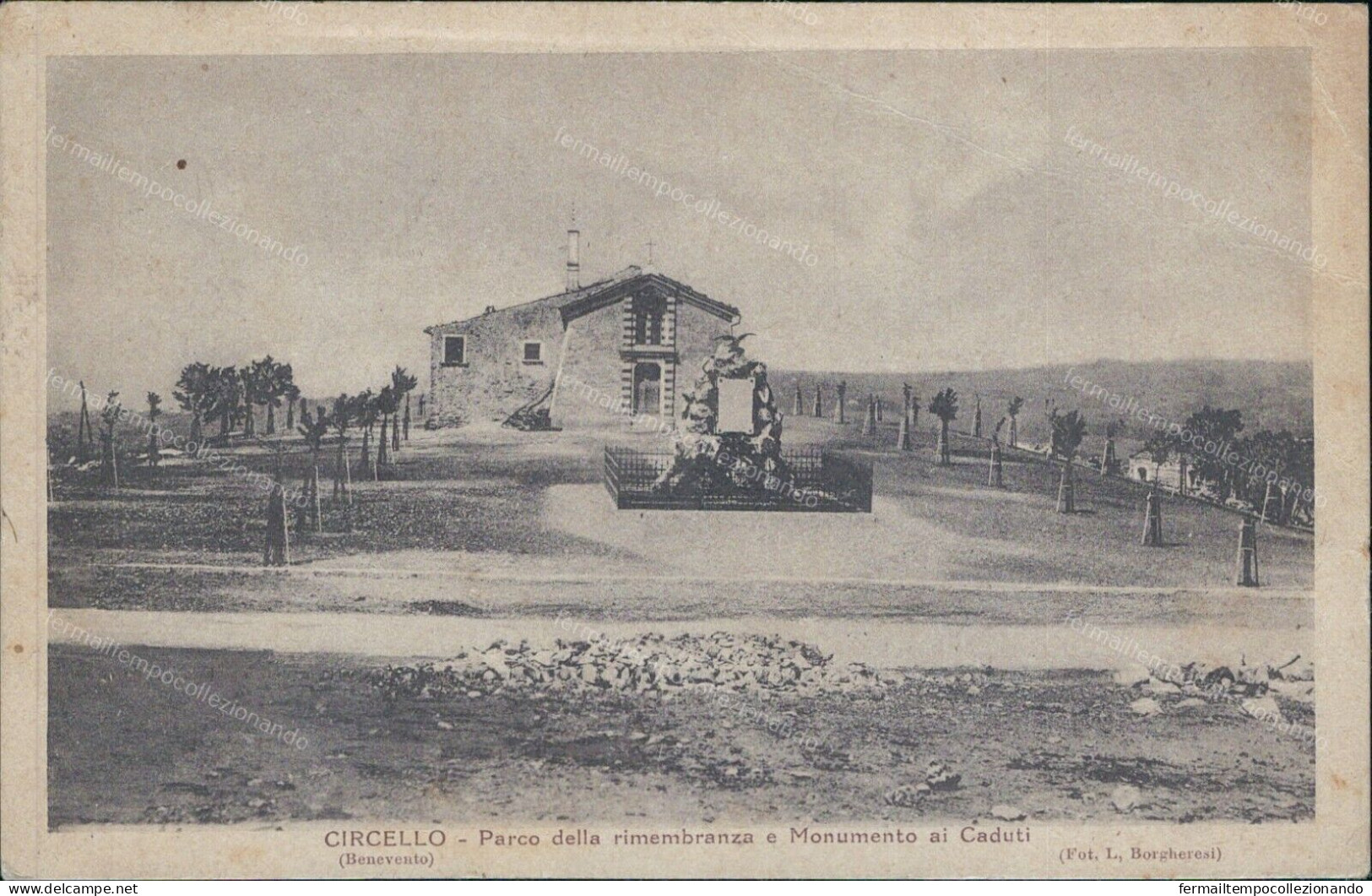 V774 Cartolina Circello Parco Della Rimbembranza Provincia Di Benevento - Benevento