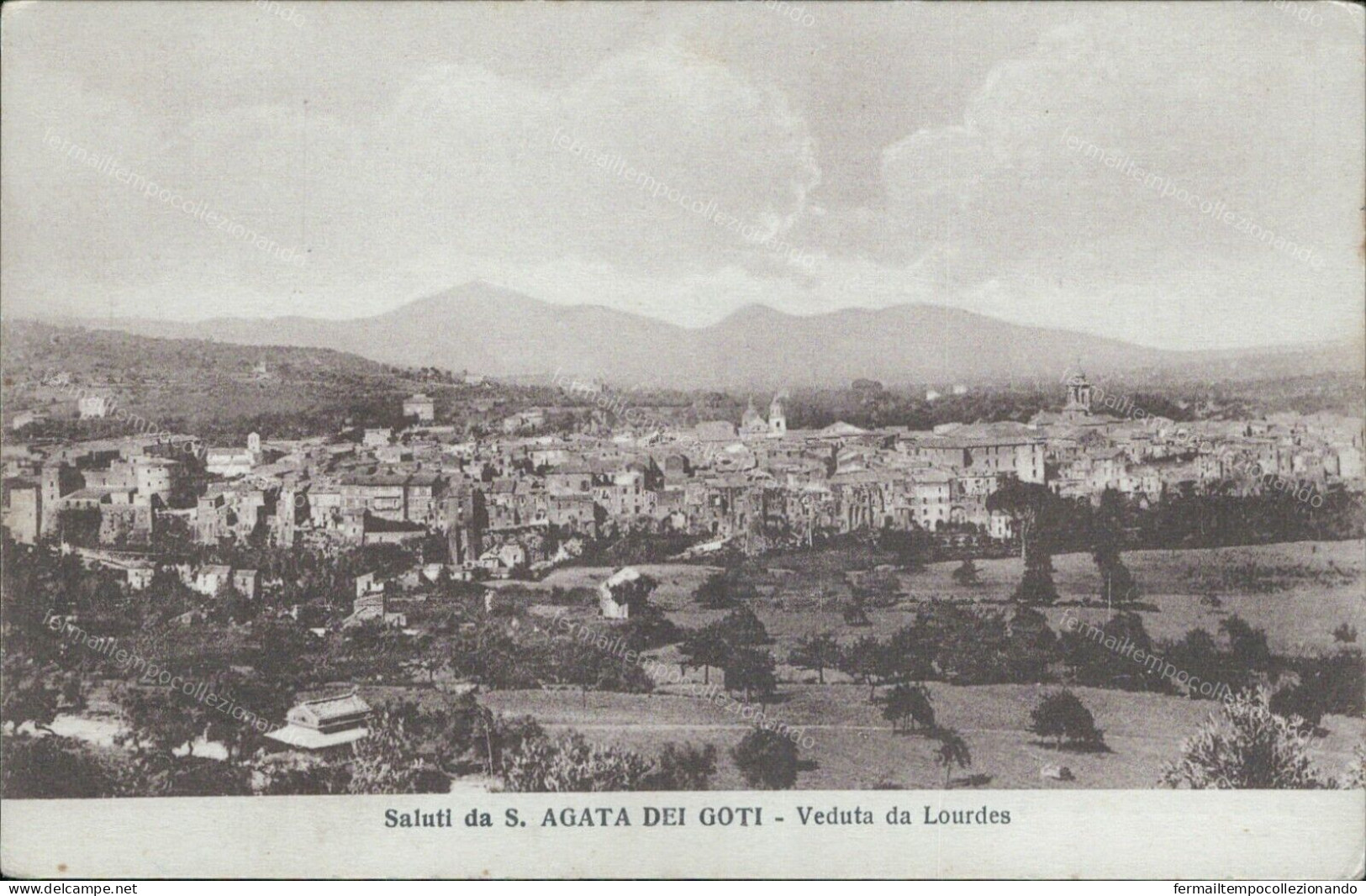V763 Cartolina Saluti Da S.agata Dei Goti Provincia Di Benevento - Benevento