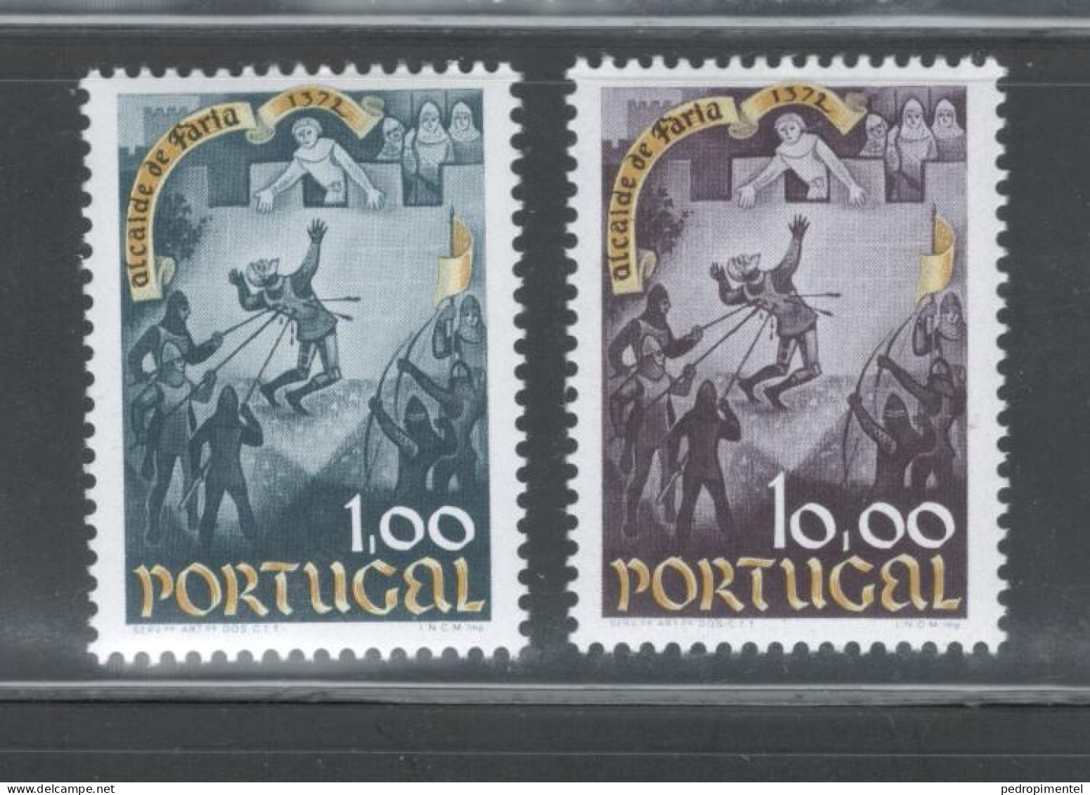 Portugal Stamps 1973 "Courage Goncalves Faria" Condition MNH #1204-1205 - Ungebraucht