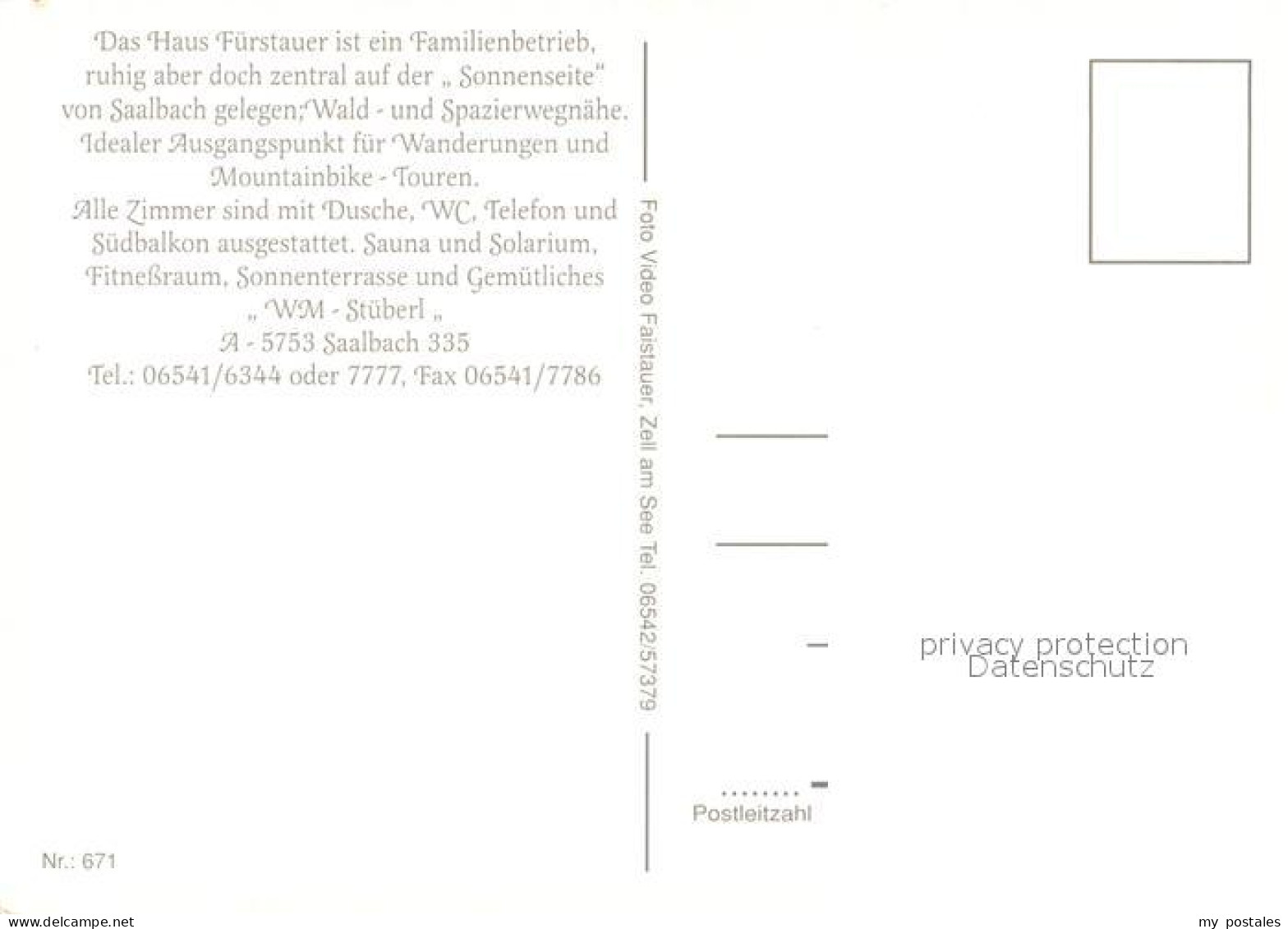 73246085 Saalbach-Hinterglemm Haus Fuerstauer Saalbach-Hinterglemm - Other & Unclassified