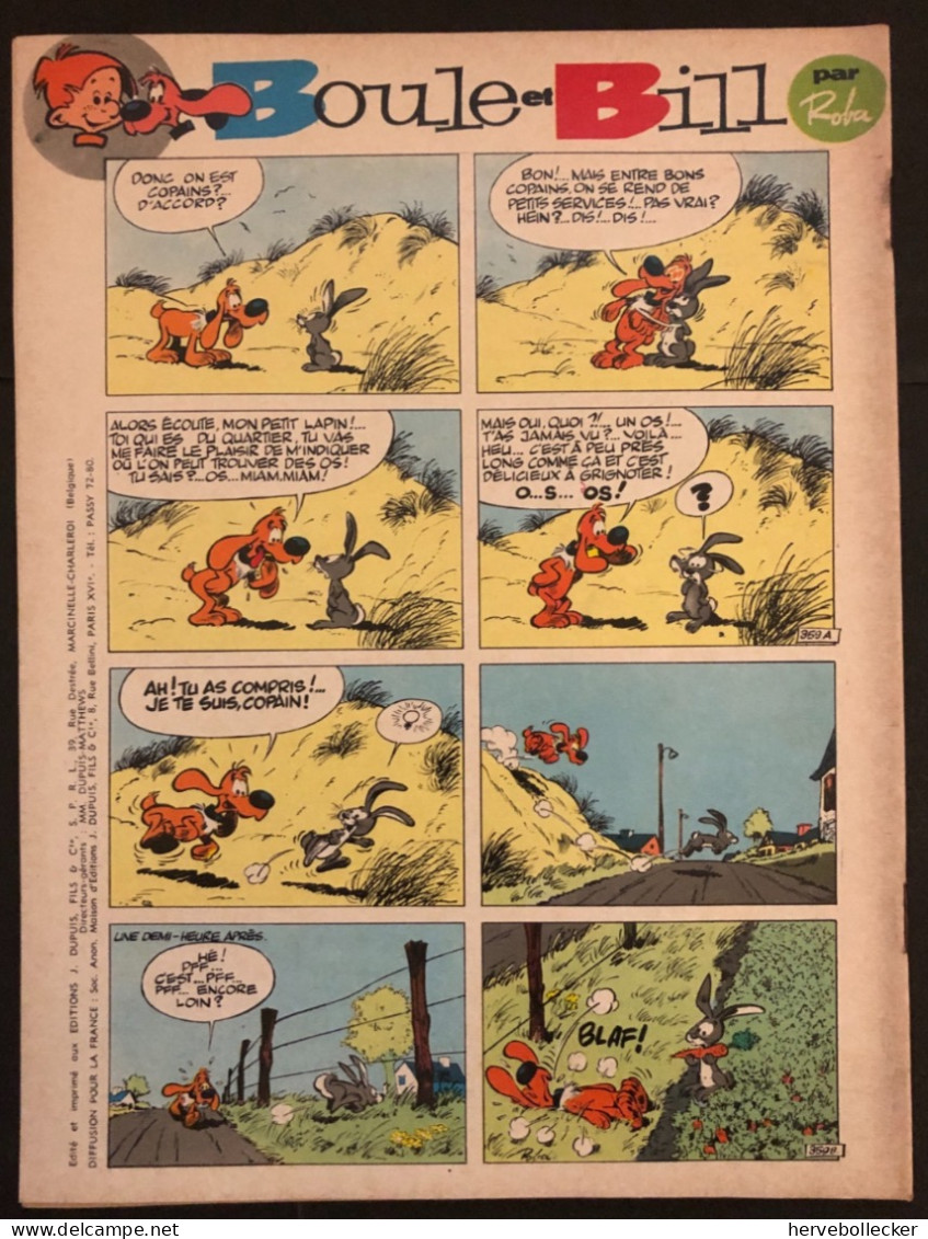 Spirou Hebdomadaire N° 1531 -1967 - Spirou Magazine