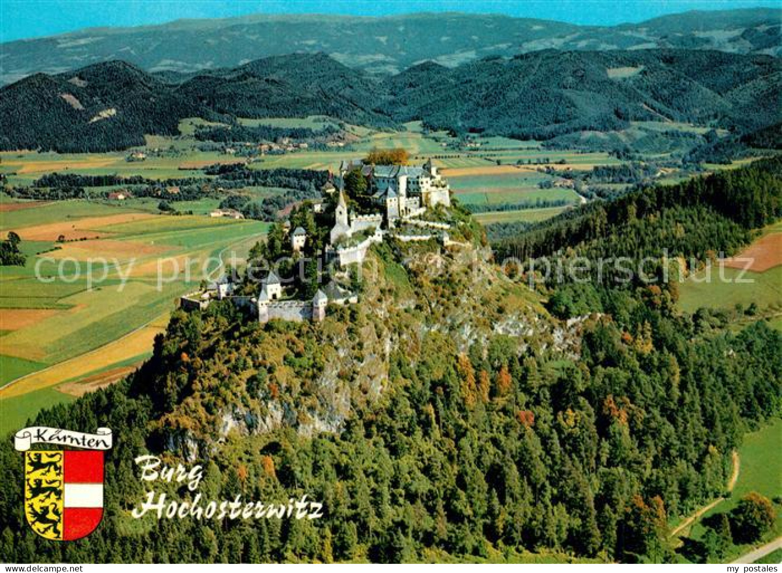 73245793 Burg Hochosterwitz Fliegeraufnahme Burg Hochosterwitz - Other & Unclassified