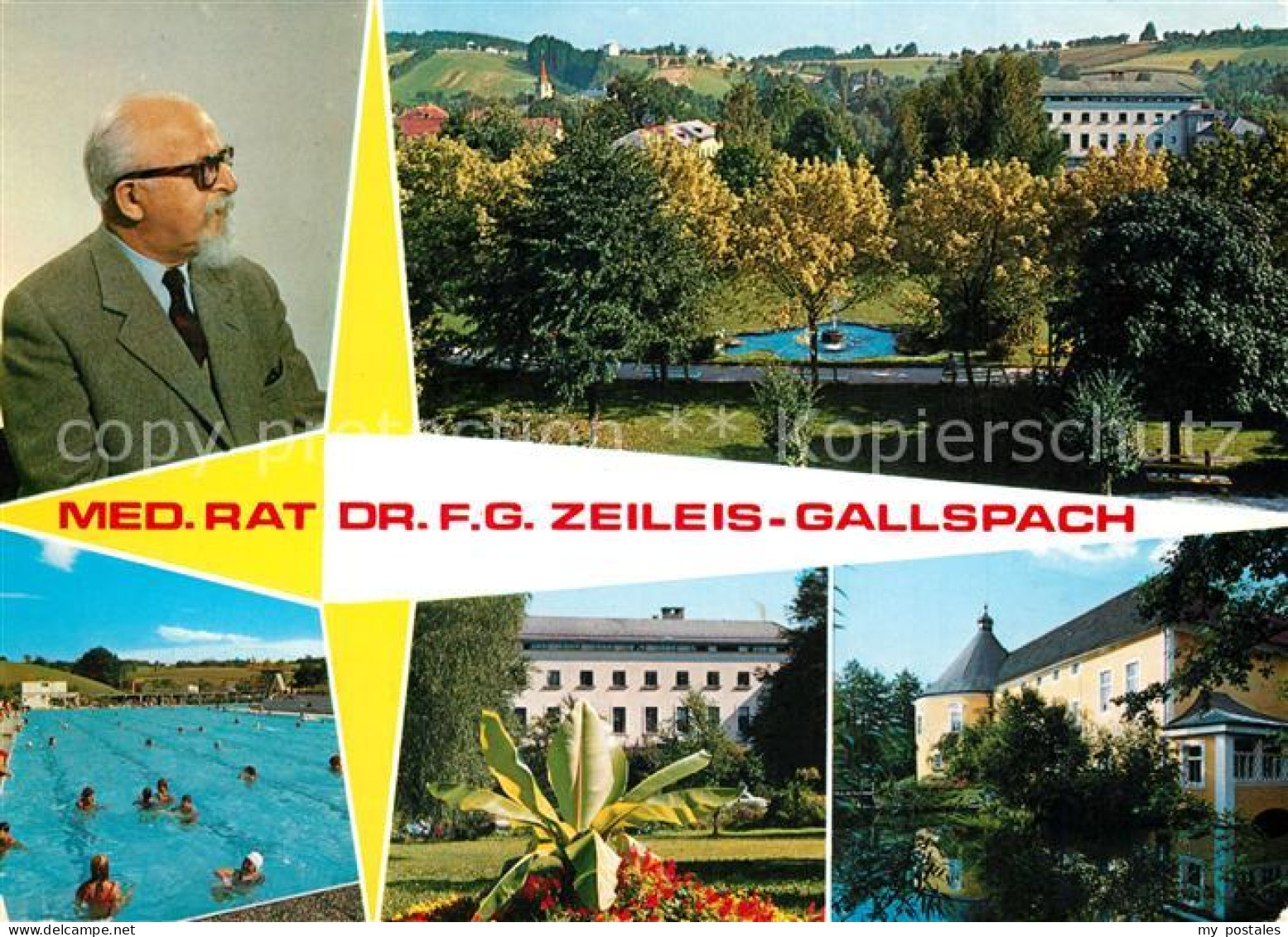 73245645 Gallspach Medizinrat Doktor Zeileis Schloss Sanatorium Gallspach - Sonstige & Ohne Zuordnung