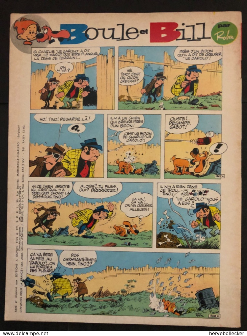 Spirou Hebdomadaire N° 1534 -1967 - Spirou Magazine