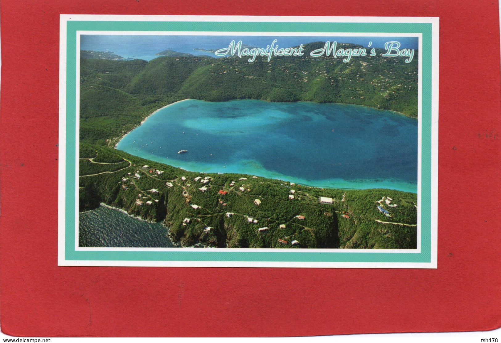 AMERIQUE---ANTILLES--VIERGES--ST THOMAS---Magen's Bay---voir 2 Scans - Jungferninseln, Amerik.