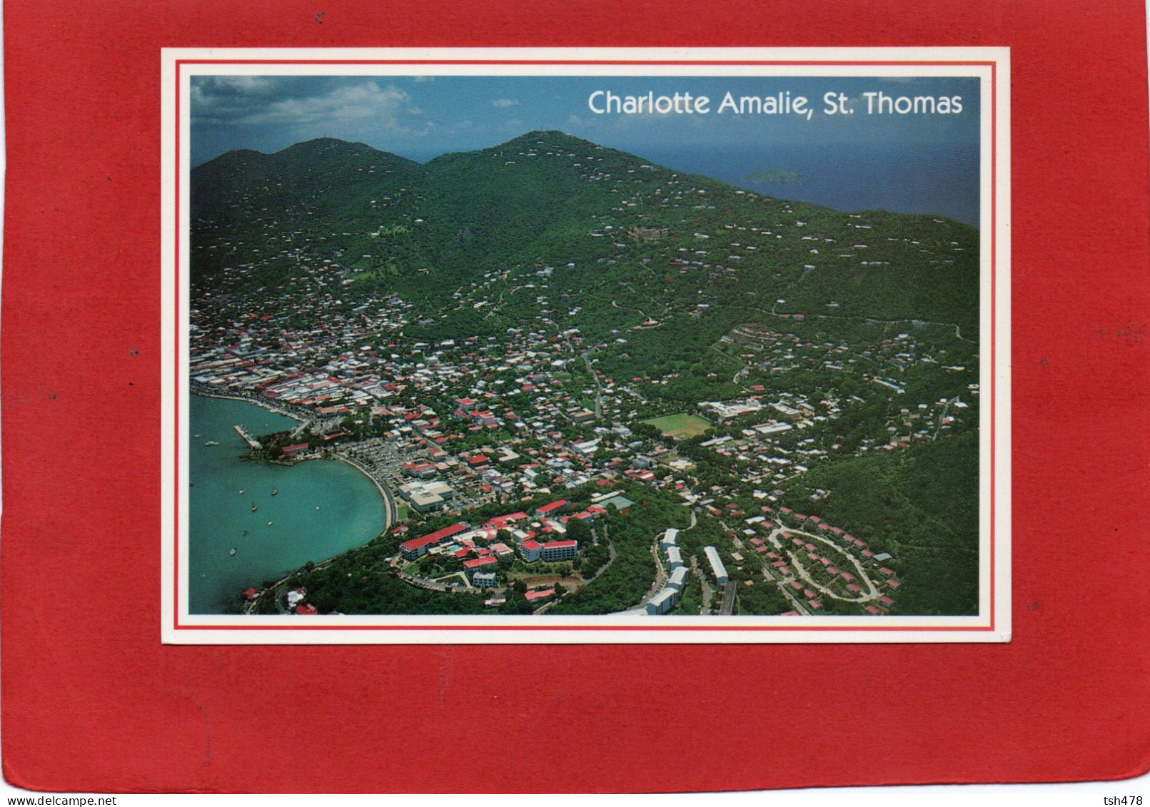 AMERIQUE---ANTILLES--VIERGES--ST THOMAS---Charlotte Amalie---voir 2 Scans - Islas Vírgenes Americanas