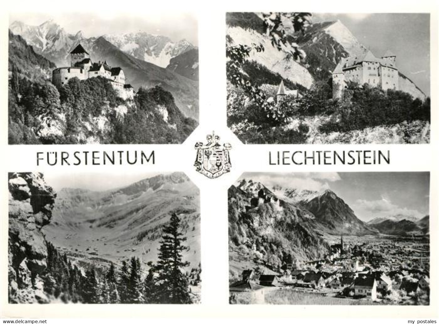 73244909 Vaduz Schloss Vaduz Falknis Schloss Gutenberg Vaduz - Liechtenstein