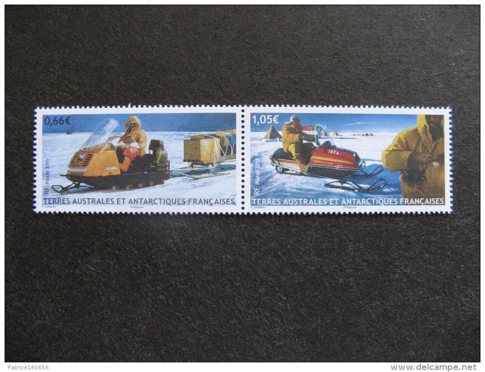 TAAF:  TB Paire N° 737 Et N° 738, Neufs XX. - Unused Stamps