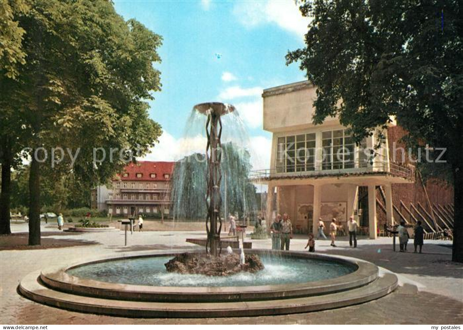 73244652 Bad Rothenfelde Kurpark Brunnen Bad Rothenfelde - Bad Rothenfelde