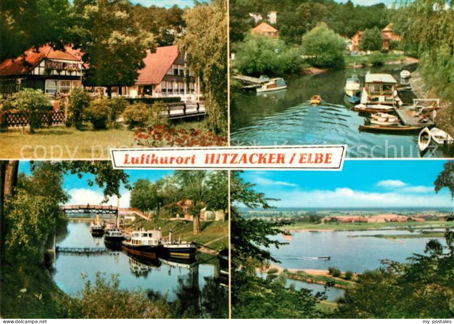 73244637 Hitzacker Elbe Elbpartien Hausboote Hitzacker Elbe - Hitzacker