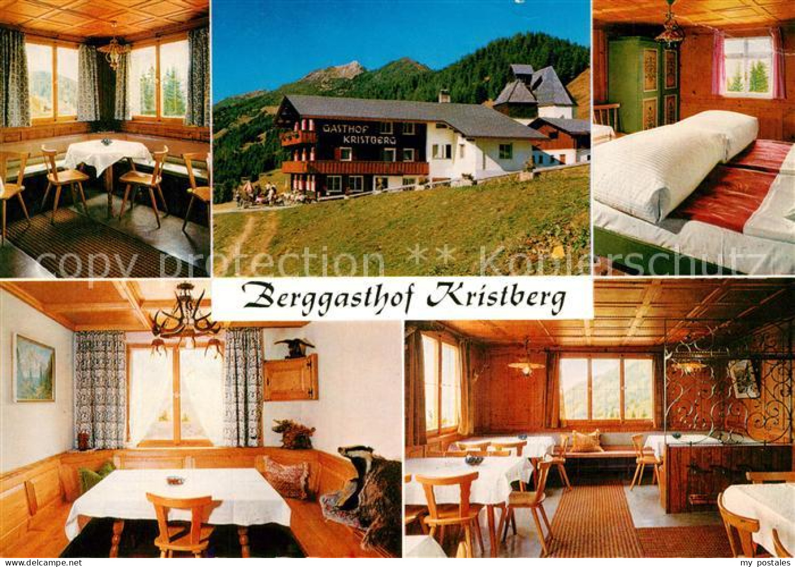 73244485 Kristberg Berggasthof Im Montafon Gaststube Kristberg - Autres & Non Classés