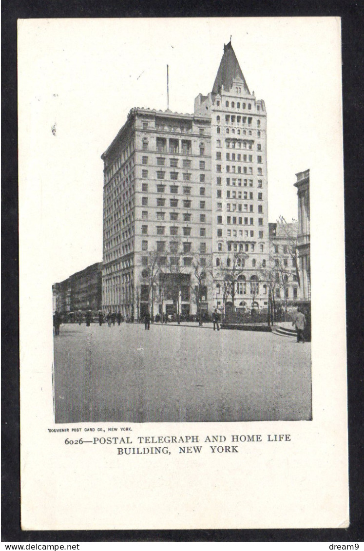 ETATS UNIS - NEW YORK - Postal Telegraph And Home Life Building - Andere & Zonder Classificatie