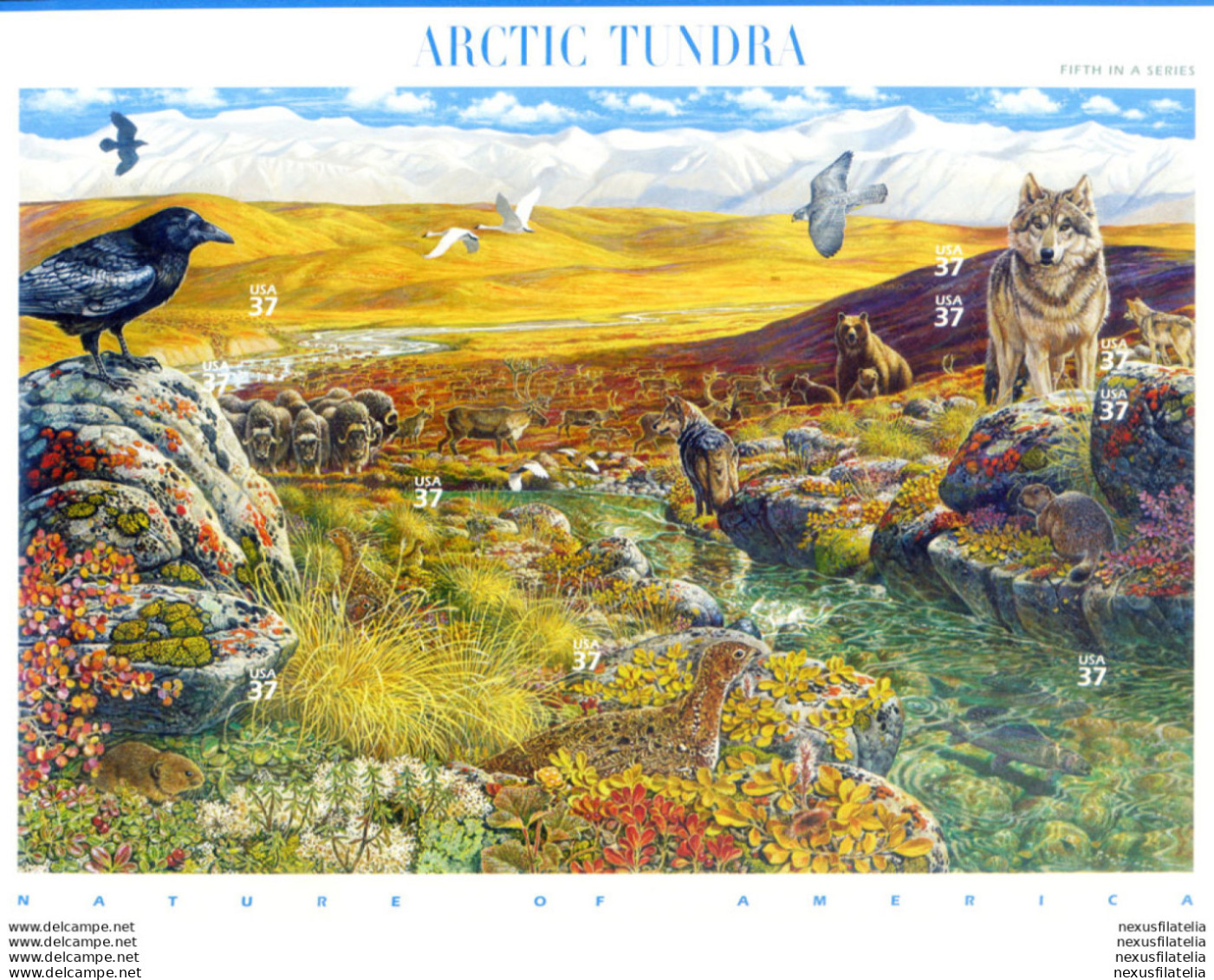 Tundra Artica 2003. - Blocs-feuillets
