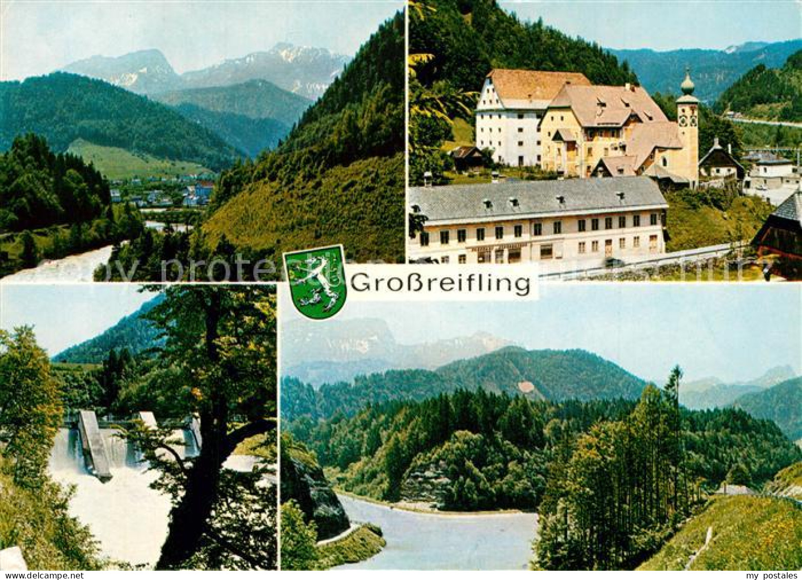 73244315 Grossreifling Steiermark Landschaftspanorama Sommerfrische Kirche Enns  - Autres & Non Classés