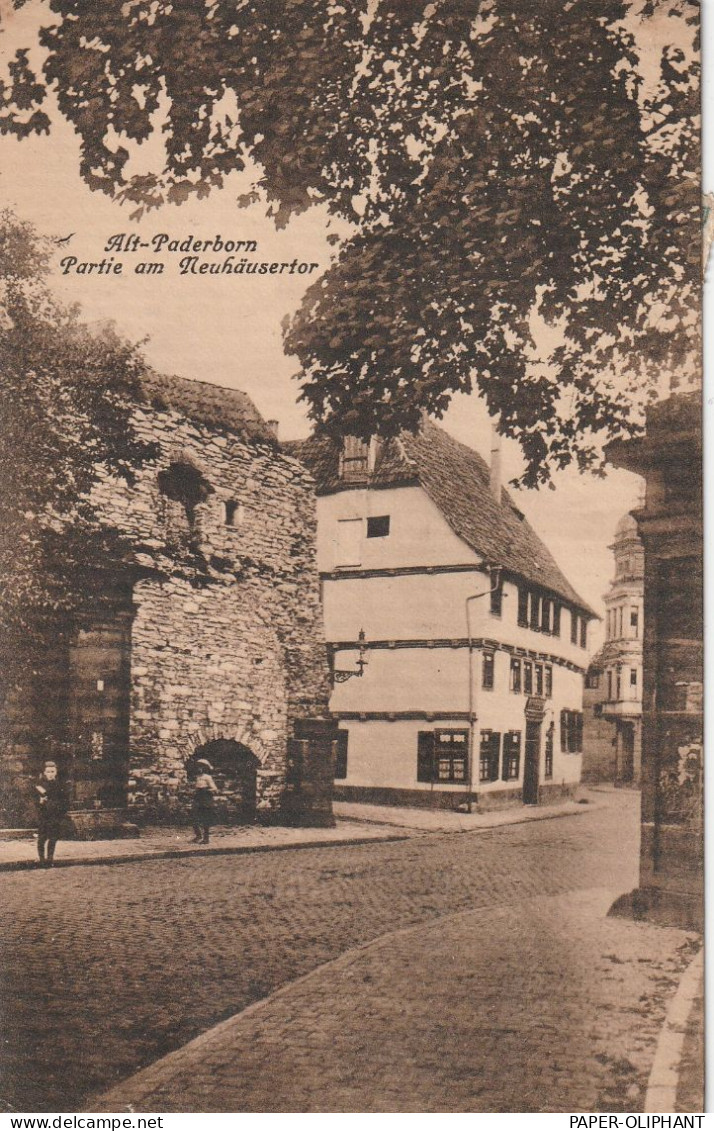 4790 PADERBORN, Partie Am Neuhäusertor, 1920 - Paderborn