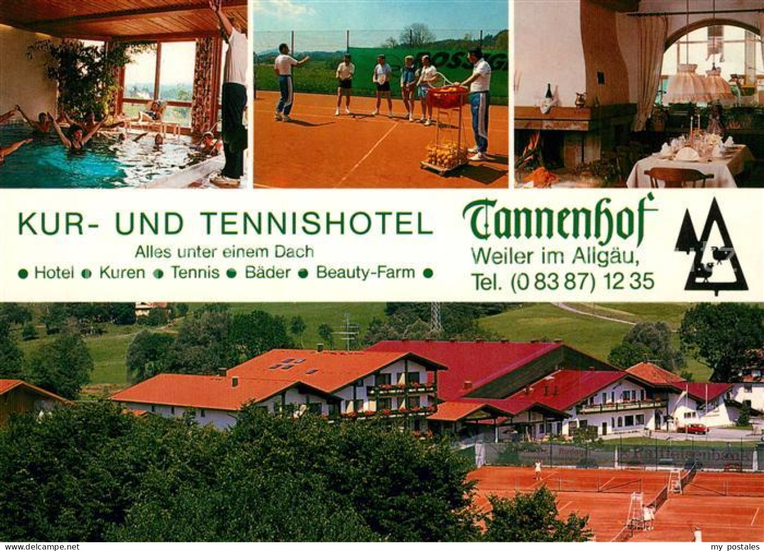 73244226 Weiler Allgaeu Tennishotel Tannenhof Schwimmbad Weiler Allgaeu - Other & Unclassified