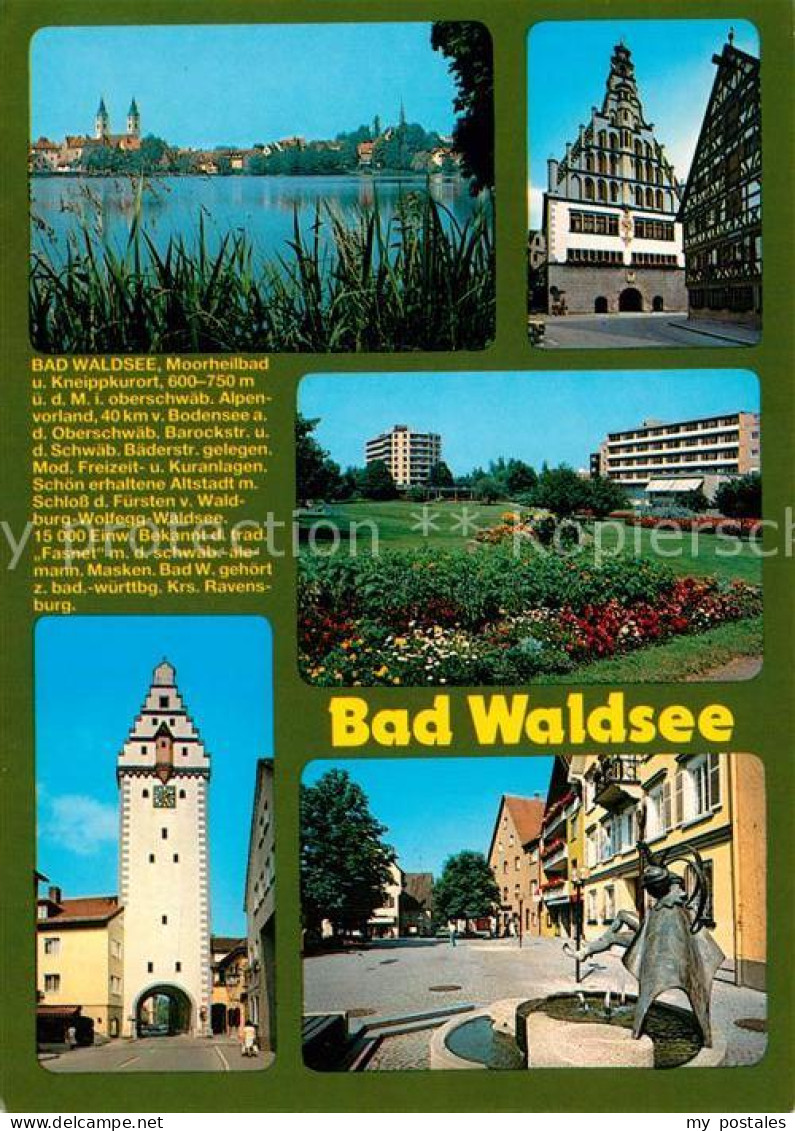 73244221 Bad Waldsee See Kurgebiet Wurzacher-Tor Marktplatz Bad Waldsee - Bad Waldsee