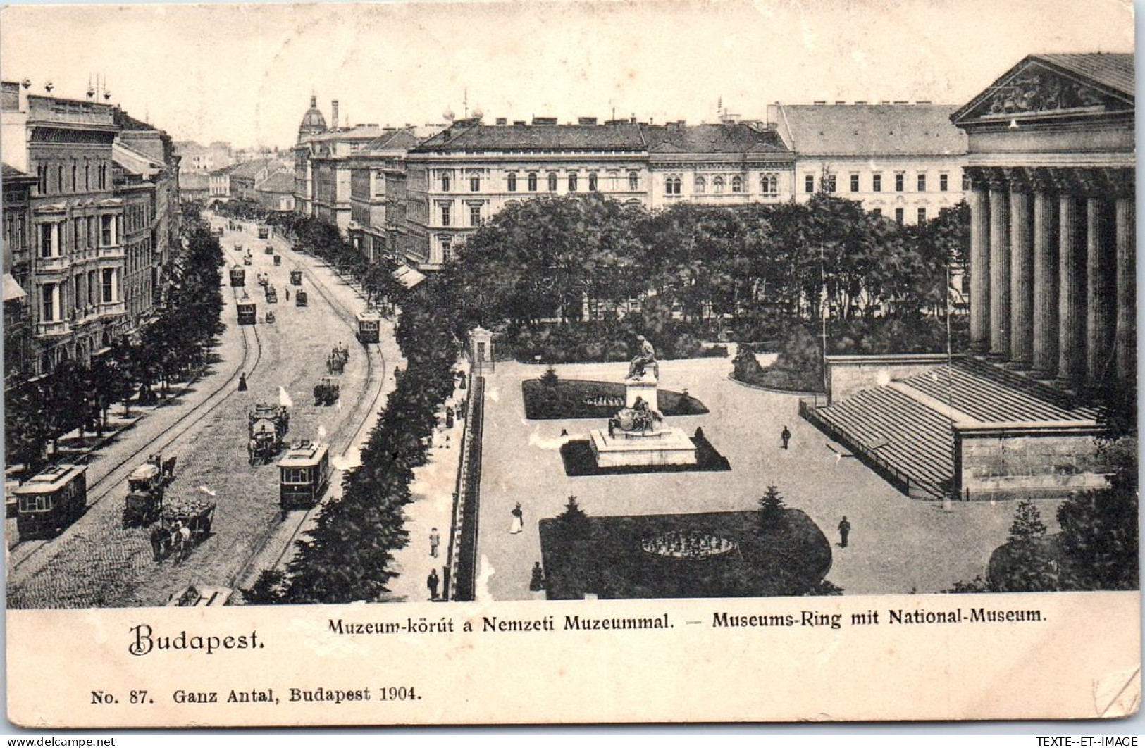 HONGRIE - BUDAPEST - Le Musée National  - Hungary