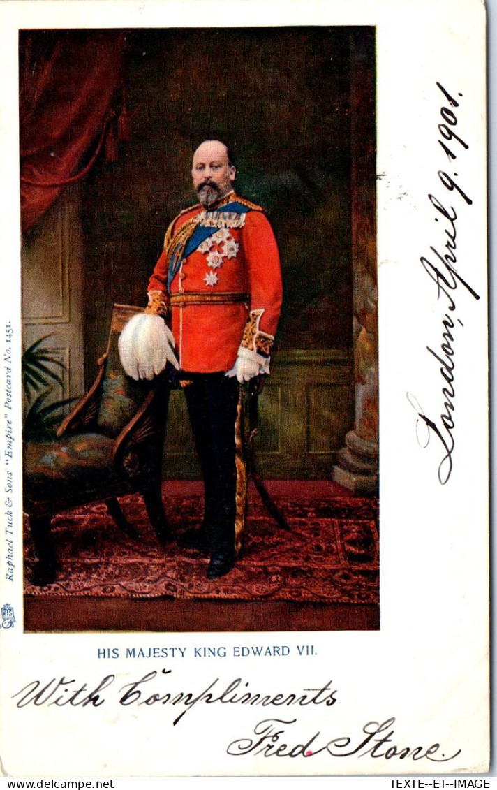 GRANDE BRETAGNE - Her Majesty  King Edward VII - Other & Unclassified