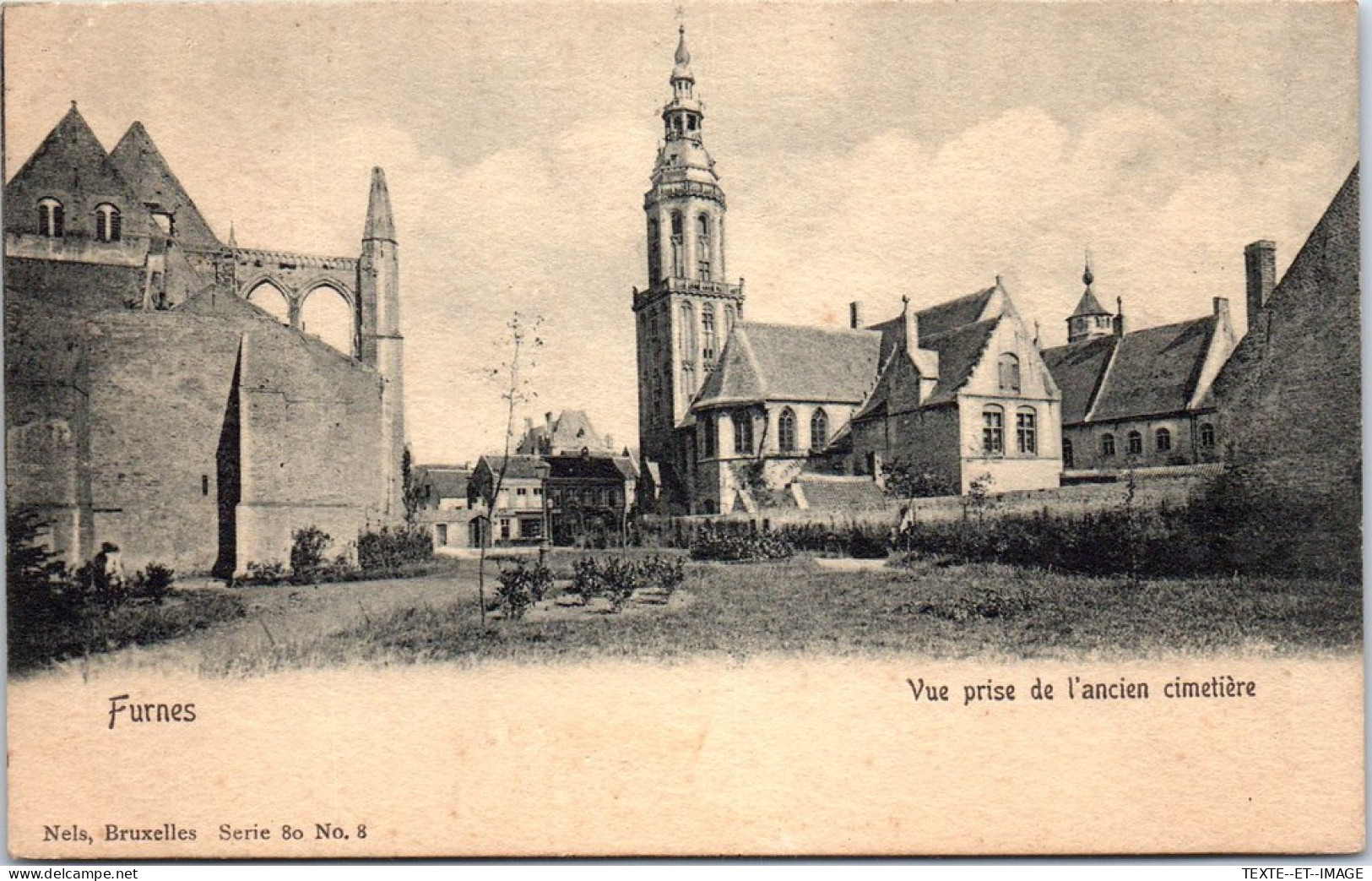 BELGIQUE - FURNES - Vue Prise De L'ancien Cimetière  - Sonstige & Ohne Zuordnung