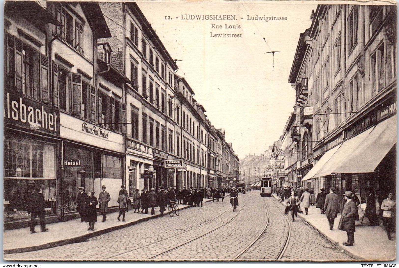 ALLEMAGNE - LUDWIGSHAFEN - Ludwigstrasse - Altri & Non Classificati