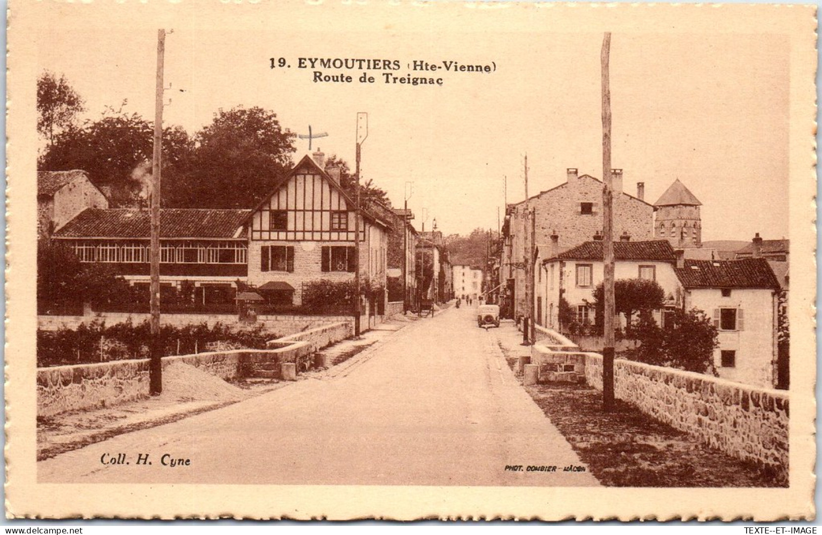 87 EYMOUTIERS - La Route De Treignac  - Other & Unclassified