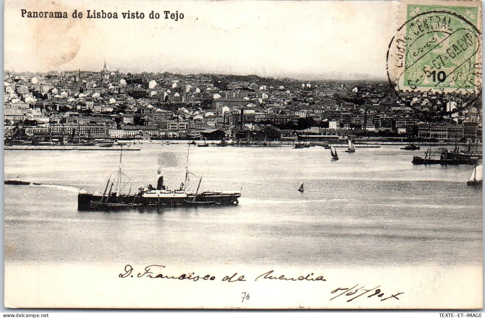 PORTUGAL - Panorama De Lisboa Visto Do Tejo  - Otros & Sin Clasificación