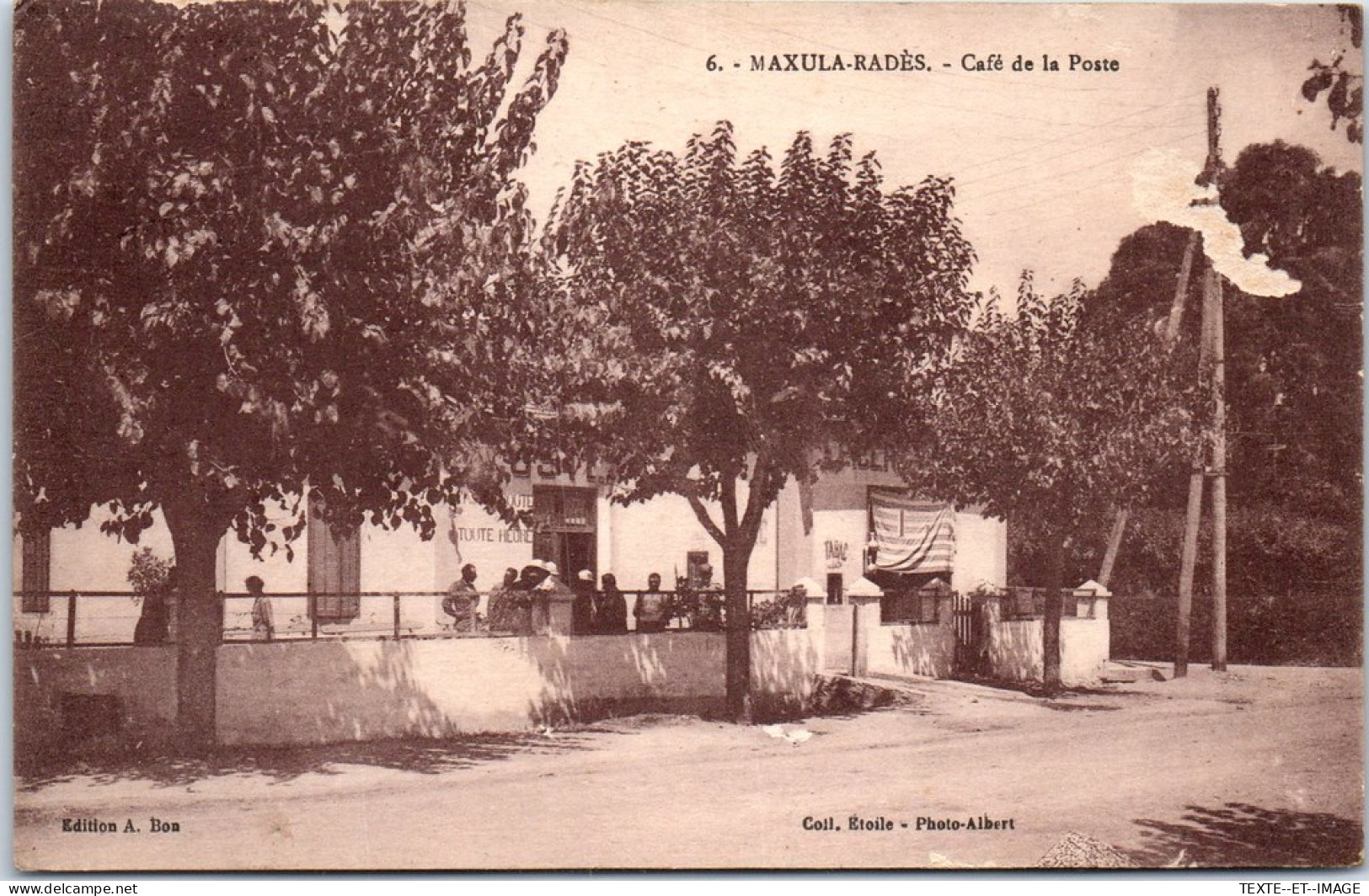 TUNISIE - MAXULA RADES - Café De La Poste  - Tunesien