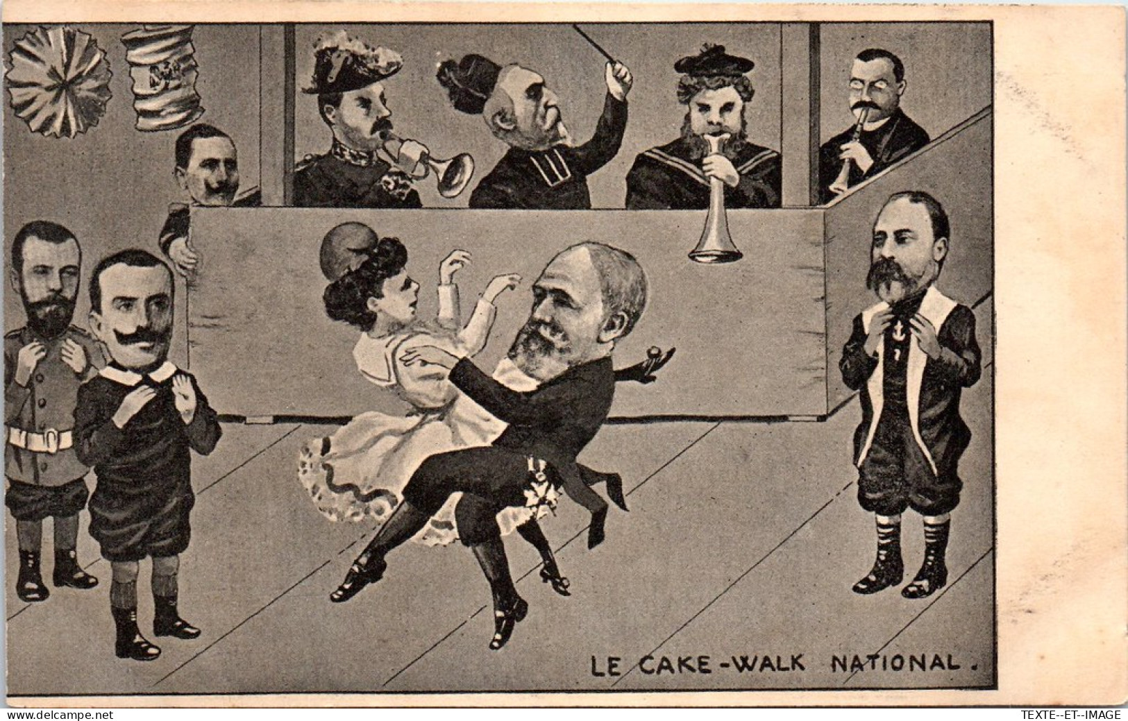 POLITIQUE - Le Cake Walk National.  - Non Classés