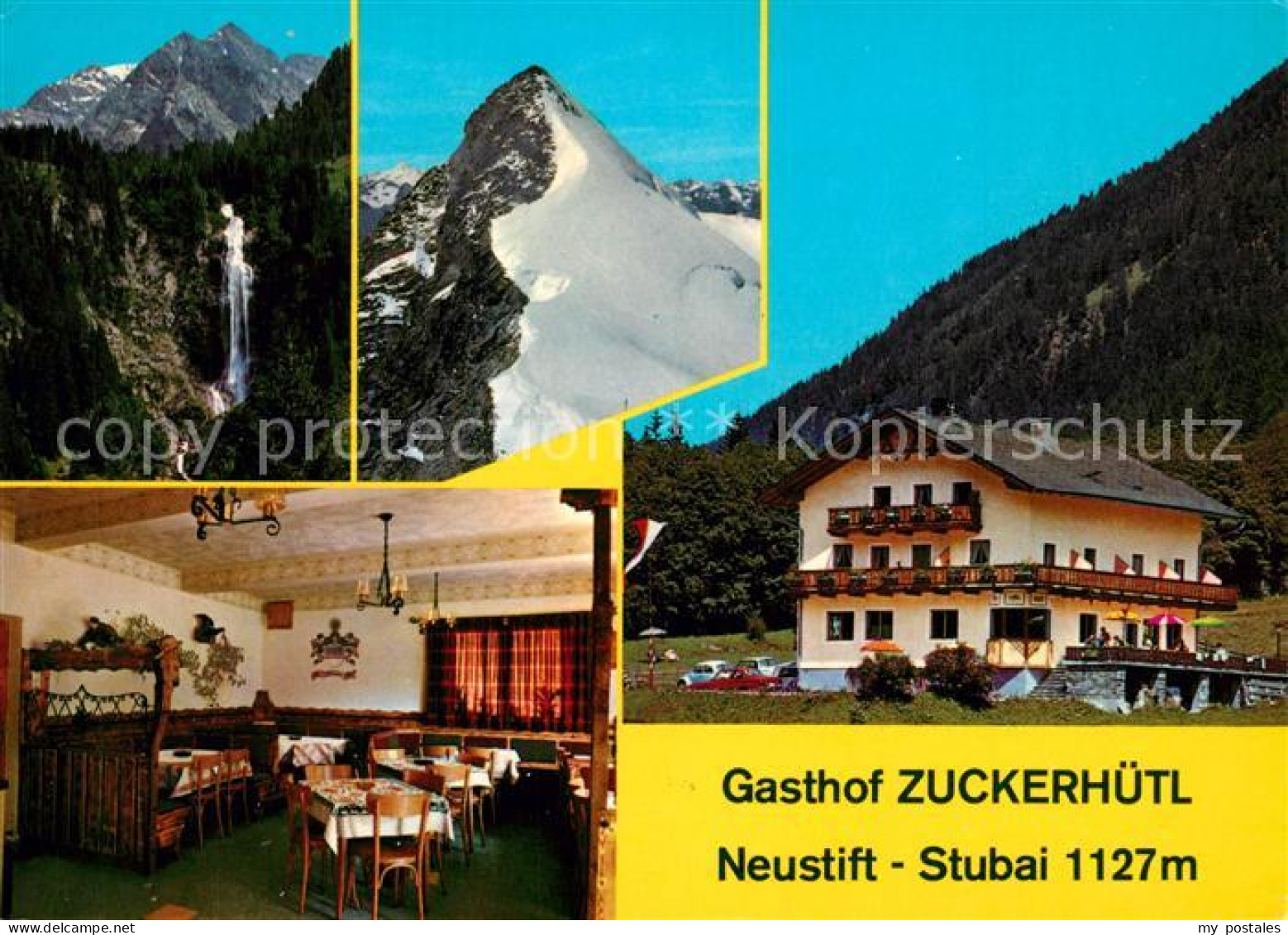 73243939 Neustift Stubaital Tirol Gasthof Pension Zuckerhuetl Wasserfall Stubaie - Otros & Sin Clasificación