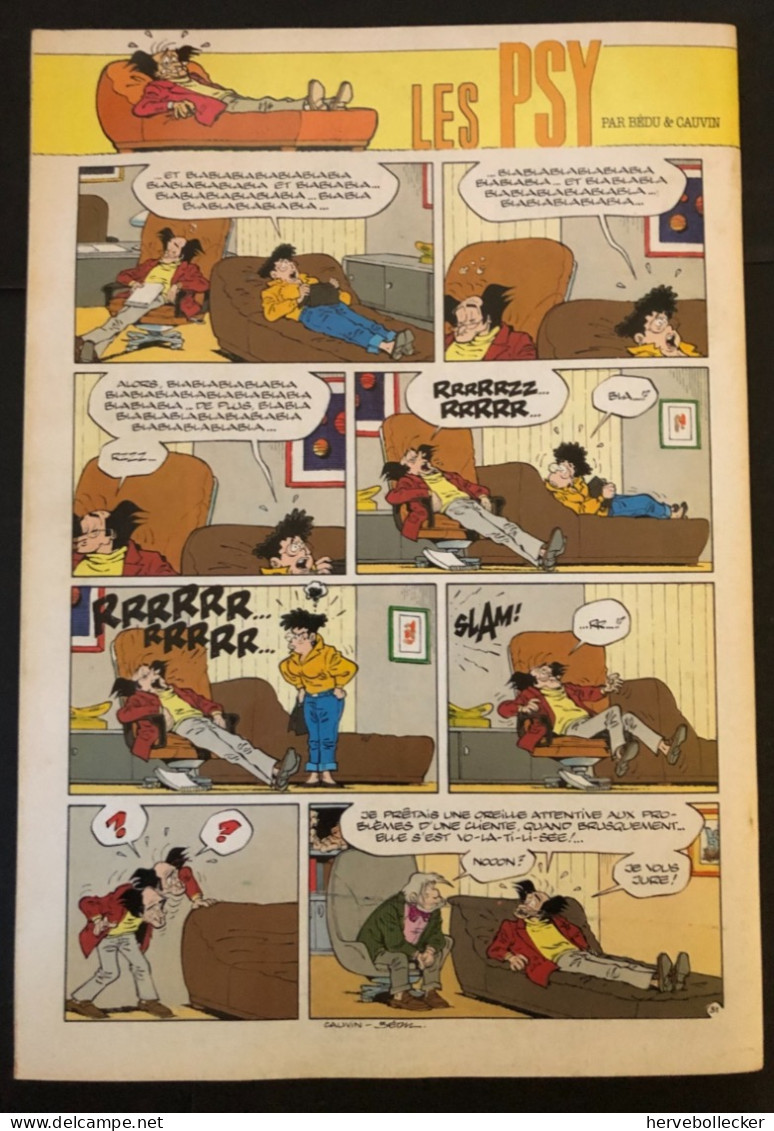Spirou Hebdomadaire N° 2932 -1994 - Spirou Magazine