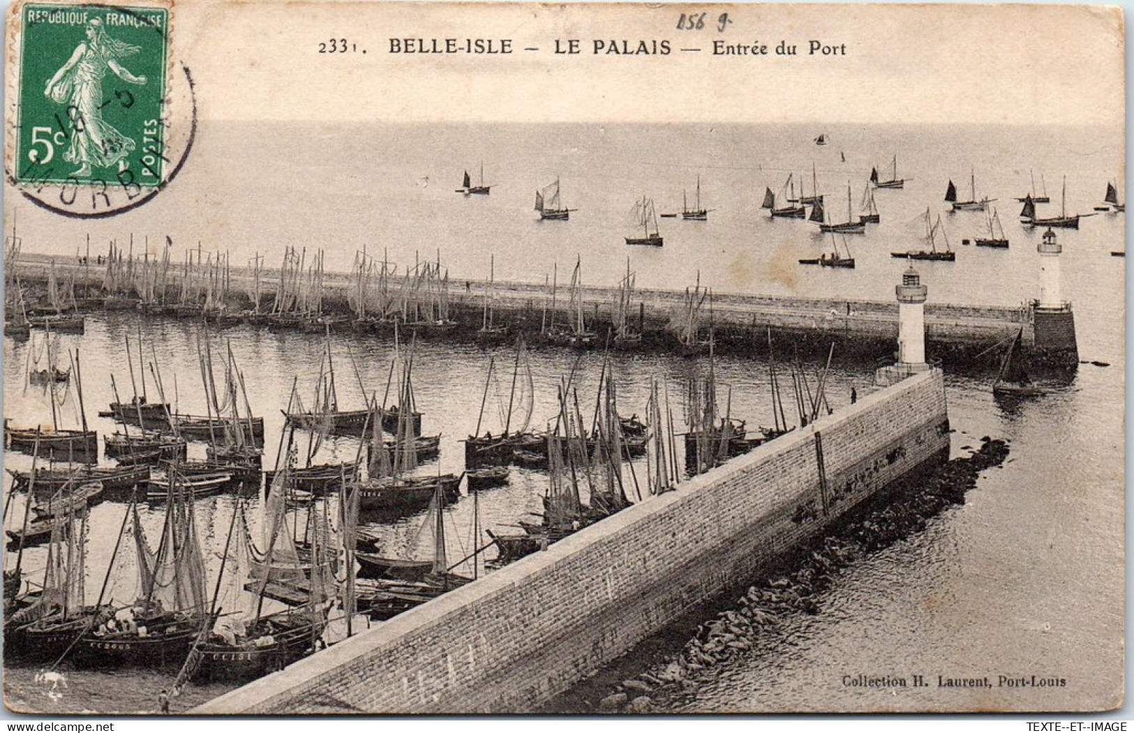 56 BELLE ISLE - LE PALAIS - Entrée Du Port  - Other & Unclassified