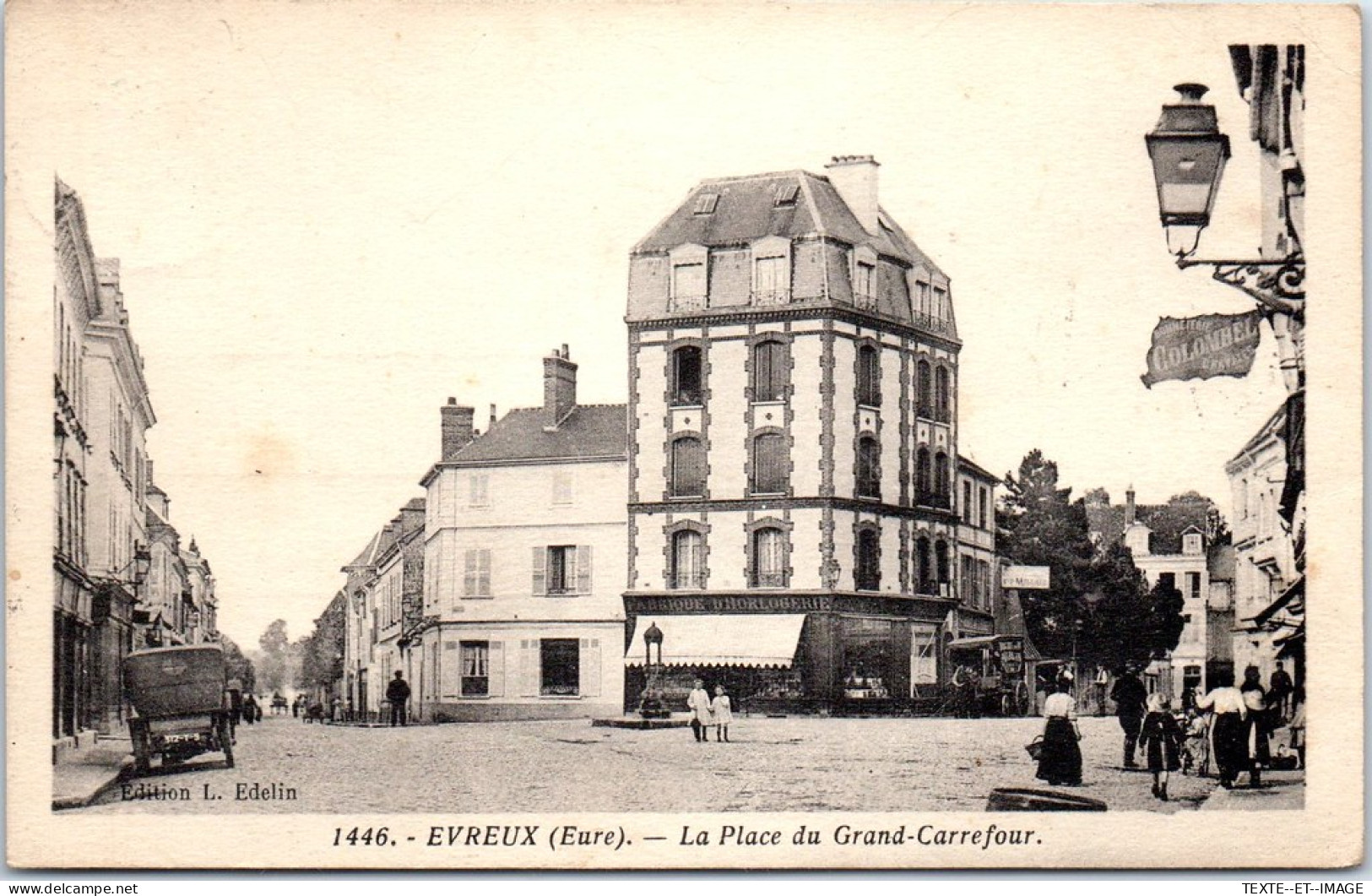 27 EVREUX - Une Vue Sur La Place Du Grand Carrefour  - Evreux